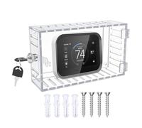 Couverture, verrouillage à combinaison de logement, protection en acrylique avec verrouillage de sécurité pour thermostats, restaurants, panneaux muraux, écoles