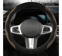 Couverture Volant en Forme O Accessoires Automobiles Intérieurs pour F87 M2 F80 M3 F82 M4 M5 F12 F13 M6 F85 X5 M F86 F33 X6 M F30(Brown)