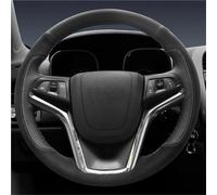 Couverture Volant Voiture pour Chevrolet pour Malibu 2011-2014 pour Volt 2011-2015 Housse Volant Voiture Accessoires Cuir Artificiel Noir Protège Volant(Yellow Thread)