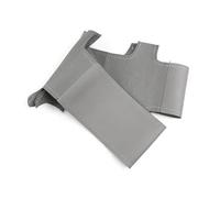 Couverture Volant Voiture pour Citroen pour C5 2001 2002 2003 2004 2005 2006 pour Xsara pour Picasso pour Berlingo Tresses sur Volant Voiture Garniture Couverture en Cuir(Grey)