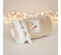 Couverture Winnie Polyester Jaune 75X100