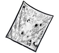couverturede coloriage pour adultes - Jeté lavable 149,9 x 127 cm, activité artisanale créative, décoration d'intérieur confortable | couvertureà colorier pour adultes, chambre à coucher, canapé, ac