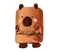 couvertureen peluche Capybara | couvertureà capuche en forme d'animal mignon, couverturesurdimensionnée et chaude à porter, couvertureen forme d'animal drôle pour le voyage et la maison, les voyag