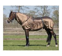 Couverturel anti-eczéma pour cheval Q-essentials Marron 85 cm (Longueur totale: 115 cm)