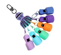Couvertures à Crochet de pêche, protecteurs d'appâts de gabarit de Squid, Accessoires de pêcheurs de seiche Portables en 6 pièces, Accessoires de pêcheur de d'eau salée pour la préparation du