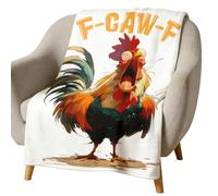 Couvertures Amusantes pour Adultes | Couverture Douce et Chaude - Décoration de Vacances, pour lit, Chambre à Coucher, Salon, Bureau, Adultes, Adolescents, Anniversaire, Noël, fêtes