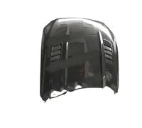 Couvertures avant en Fiber de carbone, garnitures de décoration de capot de moteur de pare-chocs Compatible Pour Ford Mustang coupé cabriolet 2 portes 2015 - 2017