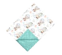 Couvertures Bébé Garçon, Couverture Douce Chaude et Confortable, pour Emmaillotage Poussette Siège Auto Dodo Voyage Camping