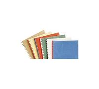 Clairefontaine Couvertures reliure Text&Cover cuir 270 g A4 Blanc – Paquet de 100