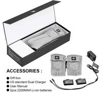 Couvertures chauffantes, réglages de température ajustables, durée de vie prolongée de la batterie, SS01G, L