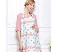 Couvertures d'allaitement,Allaitement 100% Coton Châle respirant - Réglable, Parfait Bébé Douche Cadeau pour mamans, nouveau-nés, nourrissons ou tout-petits(M08)