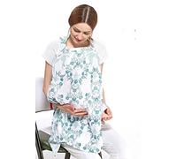 Couvertures d'allaitement,Allaitement 100% Coton Châle respirant - Réglable, Parfait Bébé Douche Cadeau pour mamans, nouveau-nés, nourrissons ou tout-petits(M13)