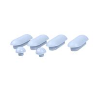 Couvertures de abattant de toilettes antidérapantes - Joint de pare-chocs universel pour bidet