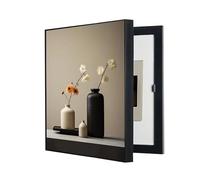 Couvertures de boîte à fusibles décoratives, cachez le panneau électrique disjoncteur mural couvercle de boîte de distribution électrique boîte décorative (A, 60 x 70 cm)