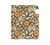 Couvertures de boîte aux lettres décoratives Art tournesol doré bleu foncé pour boîte aux lettres patriotique mignonne de Saint-Valentin magnétique taille standard Caja de correos 45,7 x 53,3 cm