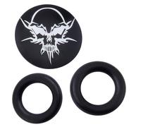 Couvertures de boulon de manivelle de vélo, Capuchon anti-poussière de manivelle en d'aluminium, Bouchon anti-poussière pour vélo de route, capuchon de roue à chaîne creux, couvercle de bielle de