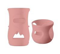 Couvertures de bouteilles de lait en silicone - manchon isolant résistant à la chaleur pour bouteilles en verre | Emballage en silicone alimentaire pour flacon, protection complète pour boire