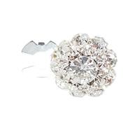 Couvertures de boutons en Dhinestone : housses de boutons décoratives et brillantes, élégantes pour chemises | vestes, pulls et plus, faciles à attacher | Parfait pour ajouter une touche glamour à la