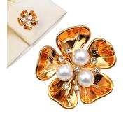 Couvertures De Boutons Pour Femmes | Fantaisie avec Perles et Décorations Florales | Doublures de Boutons avec Strass pour Femmes,Pour Chemises Femmes Vêtements Et Vêtements, Fare riferimento alla