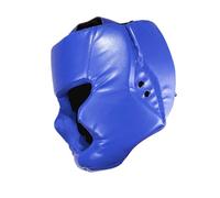 Couvertures De Boxe - Cuir PU Noir Réglable, Protection du Visage Complète, Rembourrage Tampon, Trous De Ventilation Respirant, Boxe MMA Thai Sparring | Kickboxing Aux Prises avec A