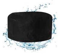 Couvertures de brasiers,Couverture de brasero, Couvertures de brasero rondes imperméables 210D Oxford résistantes, Protection coupe-vent pour cheminée d'extérieur, couvercle de feu de camp pour poêle