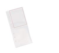 Couvertures De Classeur D'album Cartes En PVC À 6 Anneaux Couvertures Classeur D'album Photo Ou 10 Pochettes Perforées Pour Photo Gestion Professionnelle Des