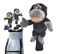 Couvertures de Club de Golf avec Animaux Amusants, couvertures créatives pour Le Golf - Couvre-têtes de Club de en Peluche - Housses ravissantes, Amusantes et fonctionnelles avec Motif Animal, ad