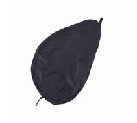 Couvertures de cockpit de kayak, protection de couverture de cockpit de canoë de kayak noir, jante de cordon de choc réglable (M.)