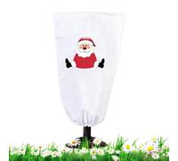 Couvertures de - Couverture Respirante barrière de Neige, Couverture Anti-thème de Noël pour d'extérieur, pour Arbre Rose, arbuste buisson légumes Fruits