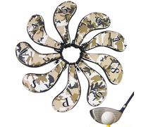 Couvertures De Fer De Golf Club - Ensemble De Couvertures De Tête De Fer De Golf À La Mode, Ensemble De Couverture De Fer 9 % | Le Pilote De Camouflage Imperméable Couvre Clubs De Golf Avec Grand