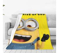 Couvertures De Film Minions 2 : L'ascension De Gru, En Flanelle, Toutes Saisons, Moi, Moche Et Méchant, Multifonctions, Voyage, Peluche, Couette Fine