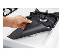 Couvertures de gamme Réchaud à gaz Brûleur Sacs Nettoyer Tapis Pad Newroad cuisinière Protector Sheet, réutilisable Réchaud à gaz protecteurs antiadhésif,4 pcs