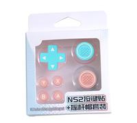 Couvertures de joystick souples ABXY Autocollant Skin D-pad Bouton Autocollants Capuchons pour NS2 Accessoires de jeu Accessoires de manette de jeu