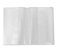 Couvertures de Livres Transparentes Ajustables 10 Pièces Pp | Protége Broché, Largeur Ajustable, Identification Facile des Livres, pour Rentrée Scolaire