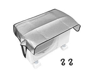 Couvertures de l'unité CA extérieure-Couverture de condensateur AC Toute la Saison, Couverture de condensateur Anti-Russe Respirant | Prévient la et la Rouille, protège Votre i