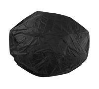 Couvertures de Meubles d'extérieur Couvercle de Baignoire Ronde 190 Couvercle Baignoire en Taffetas en Polyester argenté 190x90cm Cover à Bain à Remous Rond (Black)
