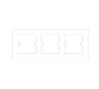 Couvertures de panneau de prise d'interrupteurs - Cadre de prise - Panneaux muraux - Ouverture de la boîte inférieure - Couvertures décoratives - Grands bords - Plaque de base de boîte