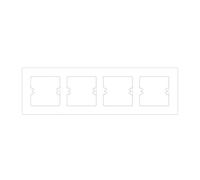 Couvertures de panneau de prise d'interrupteurs - Cadre de prise - Panneaux muraux - Ouverture de la boîte inférieure - Couvertures décoratives - Grands bords - Plaque de base de boîte