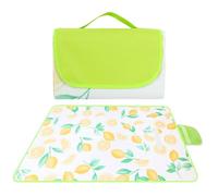 Couvertures De Pique-Nique - Nappe Imperméable au Sable et à l'Eau avec Poignée | 200x200 cm Grande Couverture de Pique-Nique Pliable Anti-Humidité,pour Plage Jardin Balcon Piscine Véranda Événements