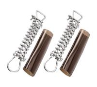 Couvertures de piscine sécurisées en acier inoxydable à haute élasticité pour piscines d'hiver, protection de type lourd ressort