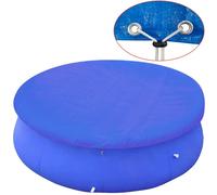 vidaXL 2X Couvertures de Piscines Rondes Hors Sol Bâches Housses de Protection Bâches de Sécurité Accessoire de Piscine Extérieur 450-457 cm
