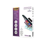 Fellowes laminating pouches enhance 80 micron - pack de 100 - brillant