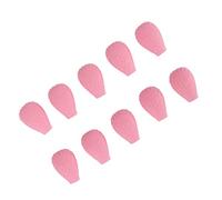 Couvertures de Protecteur de Brosse de Maquillage à Poussière en Silicone, éviter L'aboli, Facile à Utiliser pour les Amateurs de Maquillage, 10 Pièces