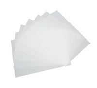 Couvertures de reliure de 50 feuilles, couvertures de rapport en plastique transparent, film de reliure A4 pour machines à relier 29,7 x 21 cm