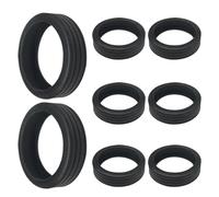 Couvertures de roue de bagages - Bois de silicone protecteur de roue