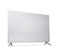 Couvertures De Télévision Couverture souple en tissu élastique for 42quot;50quot;55"TV Hang-type Télévision Protector Case Résistant aux rayures et éclaboussures(Silver grey,55 Inch 125x74cm)