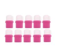 Couvertures de Trempage des Ongles en Silicone 10 Pièces, Outils