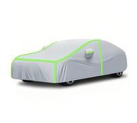 Couvertures de Voiture complètes,pour Ferrari 296 GTB 2023,résistant aux UV Tissu Oxford 210D Bloque la Pluie, la Neige et Le Gel efficacement. Six Bandes réfléchissantes Larges