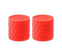 Couvertures d'extrémité du guidon de vélo - manche d'extrémité du guidon en silicone | Design robuste absorbant les chocs, couverture antidérapante confortable, idéale pour les hommes femmes de course