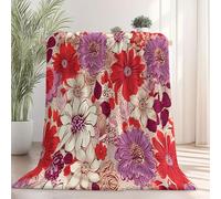 Couvertures Douces pour Adultes, couvertures Individuelles Ultra Douces et Chaudes, jeté de canapé pour Toutes Les Saisons, Confortables, moelleuses et légères